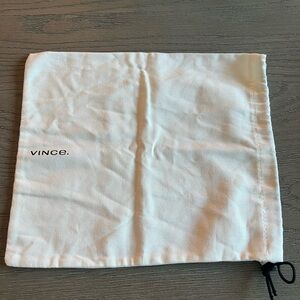 Vince White Dust Bag